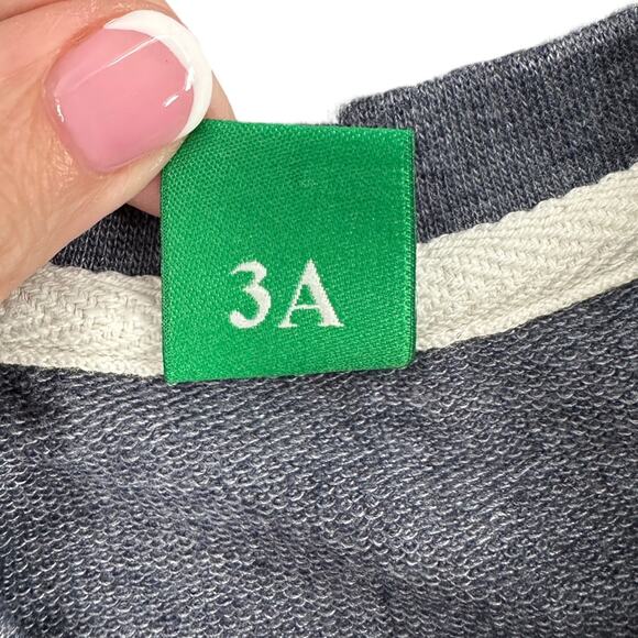 Ferrioni‎ Grey Textured Dog Applique Crew Neck Long Sleeve Playful Sweatshirt 3T - Picture 4 of 8